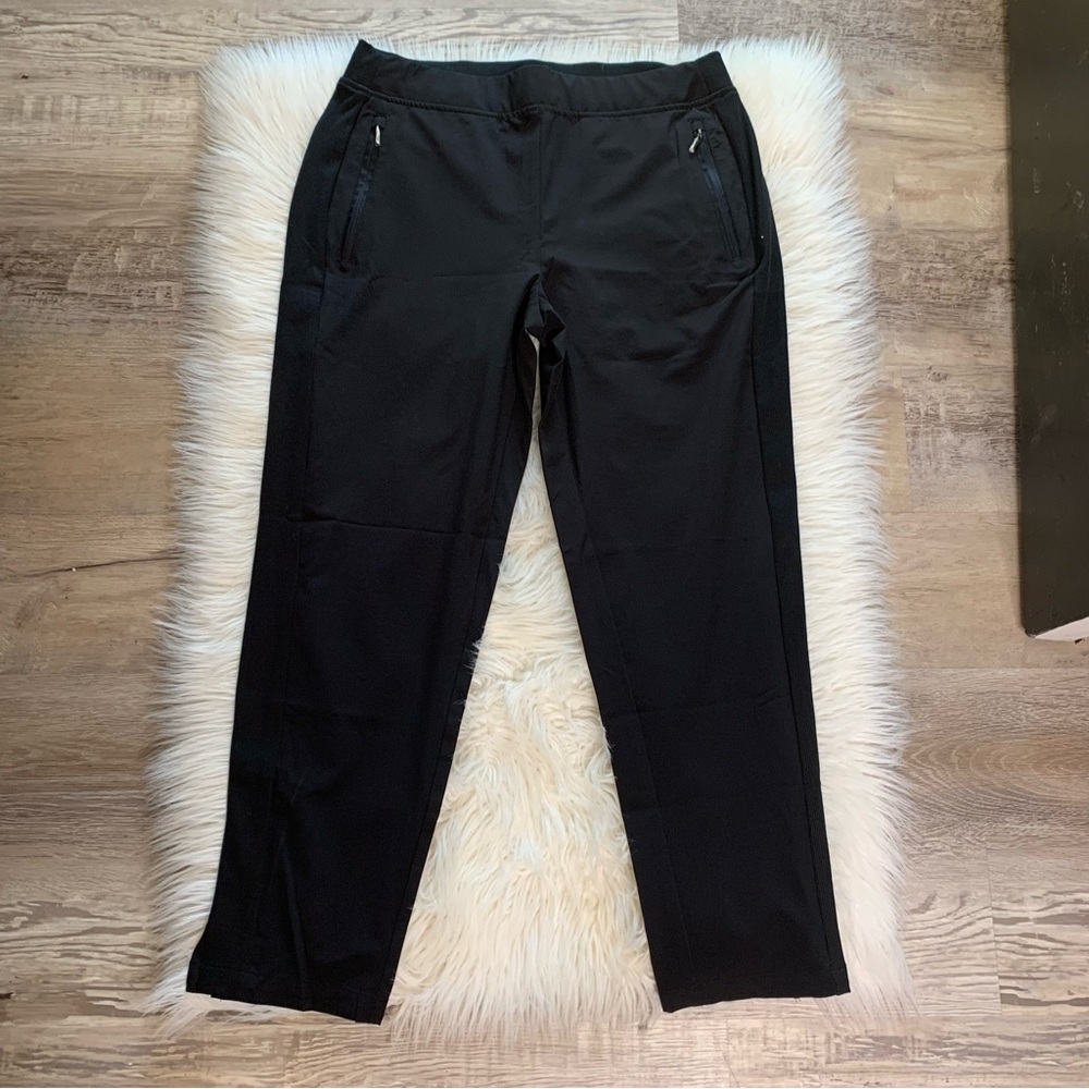 Chicos UPF Ribbed Side Ankle Pants